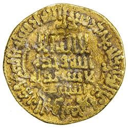 ABBASID: al-Ma'mun, 810-833, AV dinar (4.25g), Misr, AH200. F-VF
