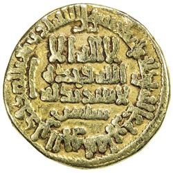 ABBASID: al-Ma'mun, 810-833, AV dinar (3.98g), NM, AH193 (sic). F