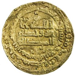 ABBASID: al Mu'tasim, 833-842, AV dinar (3.67g), Misr, AH224. F