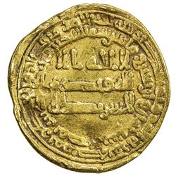 ABBASID: al-Musta'in, 862-866, AV dinar (4.20g), Misr, AH248. F