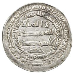 ABBASID: al-Mu'tamid, 870-892, AR dirham (3.01g), Arminiya, AH269. VF-EF