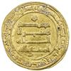 Image 2 : ABBASID: al-Muktafi, 902-908, AV dinar (4.40g), al-Basra, AH291. F-VF