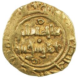 UMAYYAD OF SPAIN: Hisham II, 976-1009, AV dinar (4.16g), [Sijilmasa], ND. EF