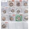 Image 1 : UMAYYAD OF SPAIN: LOT of 12 silver dirhams of the Emirate of Cordoba