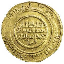 ZIRID OF QAYRAWAN: temp. al-Mu'izz b. Badis, 1016-1062, AV dinar (3.79g), Madinat 'Izz al-Islam al-Q