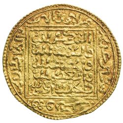 MERINID: Abu'l-Hasan 'Ali, 1331-1351, AV dinar (4.55g), Mansurat Tilimsan, ND. VF-EF