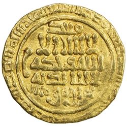 FATIMID: al-Mu'izz, 953-975, AV dinar (3.96g), [Sijilmasa], AH356. VF