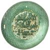 Image 1 : FATIMID: al-Hakim, 996-1021, glass weight or jeton (5.65g). VF
