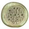 Image 1 : FATIMID: al-Mustansir, 1036-1094, glass weight or jeton (3.08g). VF