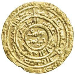 AYYUBID: al-Nasir Yusuf I (Saladin), 1169-1193, AV dinar (3.77g), al-Qahira, AH57x. VF