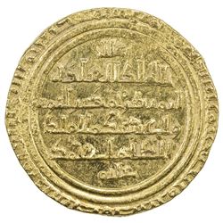 AYYUBID: Abu Bakr I, 1196-1218, AV dinar (4.95g), al-Iskandariya, DM. EF