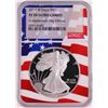 Image 1 : 2019-W $1 Proof American Silver Eagle Coin NGC PF70 Ultra Cameo Independence Day Flag