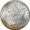 Image 4 : 1881-S $1 Morgan Silver Dollar Coin PCGS MS64+ CAC Amazing Toning