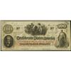 Image 1 : 1862 $100 T-41 Confederate States of America Note