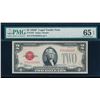 Image 1 : 1928F $2 Legal Tender Note PMG 65EPQ