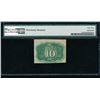 Image 2 : 10 Cent Second Issue Fractional Note PMG 63NET