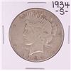 Image 1 : 1934-S $1 Peace Silver Dollar Coin