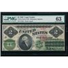 Image 1 : 1862 $2 Legal Tender Note PMG 63