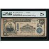 Image 1 : 1902 $10 Shenandoah National Bank Note PMG 25