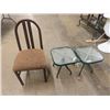 Image 1 : Kitchen Chair & 2 Patio/End Tables