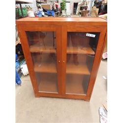 VIntage China Cabinet 2 Door 48"H 36"W 12" D