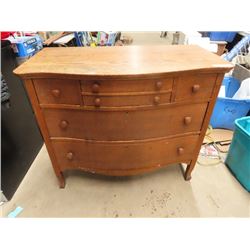 VIntage Oak Dresser 35" H 40" W 20" D