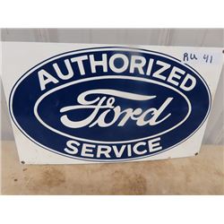 Porc Ford Service Sign 11" x 18"