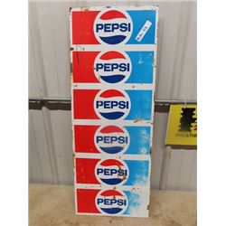 Metal Pepsi Sign 15" x 39"