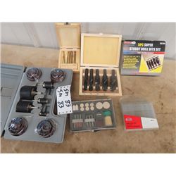 New Drum Sander Attachment, New Dremel Attach, & Drill BIts