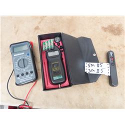 New Digital Multi Meter, Digital Laser/Tachometer Combo, Multi Function Detector
