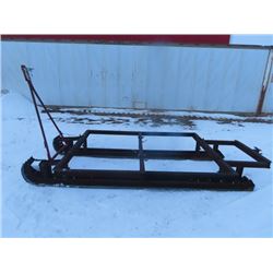 Steel Sleigh Skids -Good for Ice Fishing Shack 6'W 92" Plus 10'