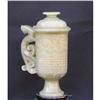 Image 1 : Jade Stone Long Cup & Cover with Dragon Handle #1442080