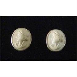 Pair of Antique Lava Earrings #1449537