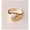 Image 1 : Antique Gold and Diamond Ring #1449600