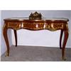 Image 1 : LOUIS XV STYLE PARQUETRY INLAID BUREAU PLAT  #1459864