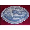 Image 1 : CHINESE EXPORT BLUE CANTON VEGETABLE DISH #1459960