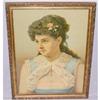 Image 1 : PAIR OF BEAUTIFUL VICTORIAN CHROMOLITHOGRAPHS #1460131