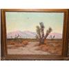 Image 1 : DARWIN  WILLIAM DUNCAN - DESERT SCENE - OIL ON #1460132