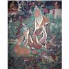 Image 1 : Tibetan Shou-lao Distemper on Cloth  19-20C #1460151