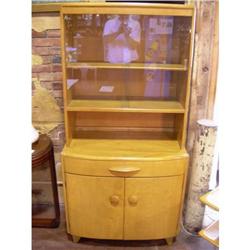 Retro Heywood Wakefield China Cabinet #1460166