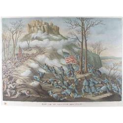 Civil War Lithograph "Battle of Lookout #1460180