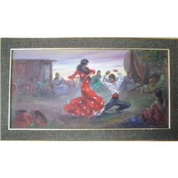 Emilio Sala Oil Painting, "Tango" #1460184