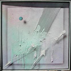 ORIGINAL ABSTRACT PAINTING ILLUSION MOTIF #1460234