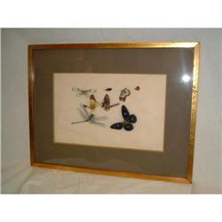 Set of 4 Chinese painted pith paper studies of #1460256