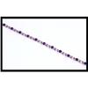 Image 1 : AMETHYST DIAMOND LINK BRACELET OF 18K WHITE #1460271