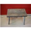 Image 1 : Primitive stool/bench in solid poplar #1460314