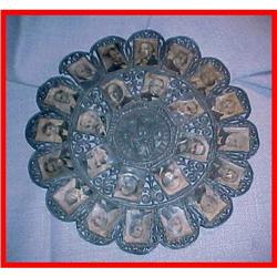 Antique US Washington McKinley Lead Plaque #1460333