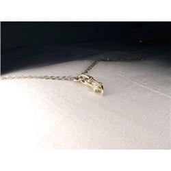 14K WG Gold Diamond Fancy Shoe Charm Pendant #1460399