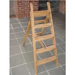 Antique French step ladder, late 1800's  #1460443