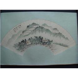 fine Chinese Fan Painting #1460582